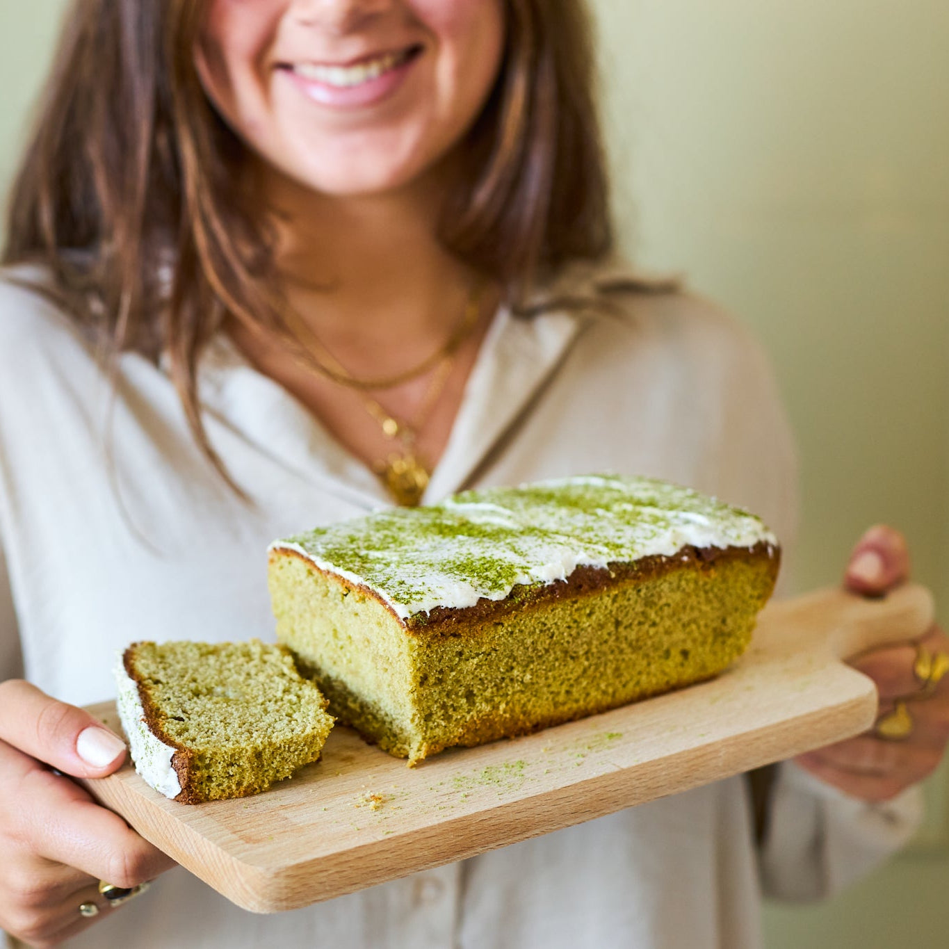 Matcha & Witte Chocolade Cake | DIY Cakemix | Doos met 8 stuks