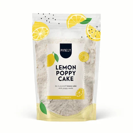 Cadeau boîte aux lettres Pâques | Kit en sachet Lemon Poppy Cake Pineut | Coffret gourmand original à envoyer