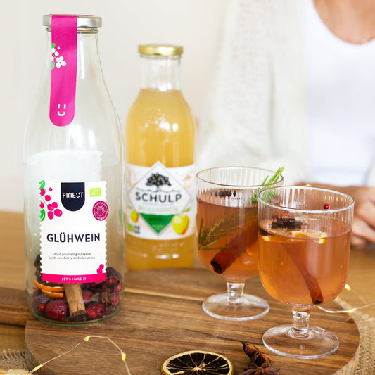 Coffret Hiver douillet | Vin chaud + jus de pomme bio Schulp | Coffret cadeau