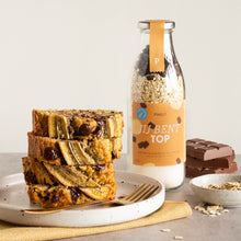 Préparation pour banana bread chocolat | Bouteille cadeau | Recette maison anti-gaspi & gourmande