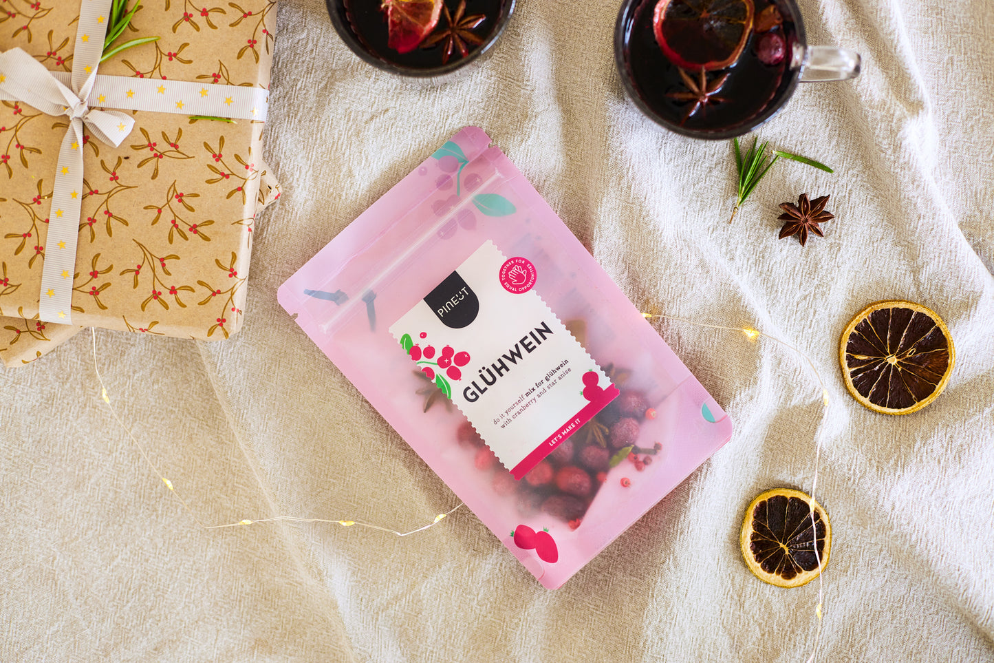 Base pour Vin chaud | Bio | Sachet | Cadeau d'hiver original