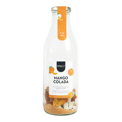 Préparation Mango Colada BIO | Cocktail | Recette maison exotique | Cadeau original et réutilisable