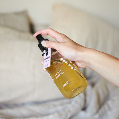 Spray pour oreiller Lavande & Camomille | Bouteille | HomeSpa | Nuit relaxante & sommeil paisible