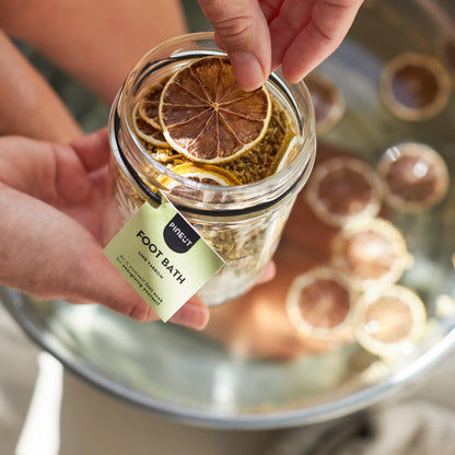 Thé de bain Jasmin & Souci | Recharge | HomeSpa | Pause bien-être & détente florale