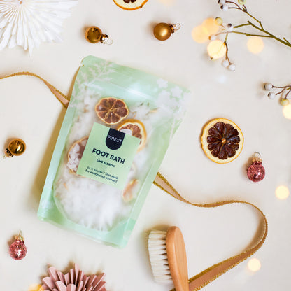 Bain de Pieds  |  Citron vert & Millefeuille | Recharge | HomeSpa | Bain de pieds maison apaisant & vivifiant
