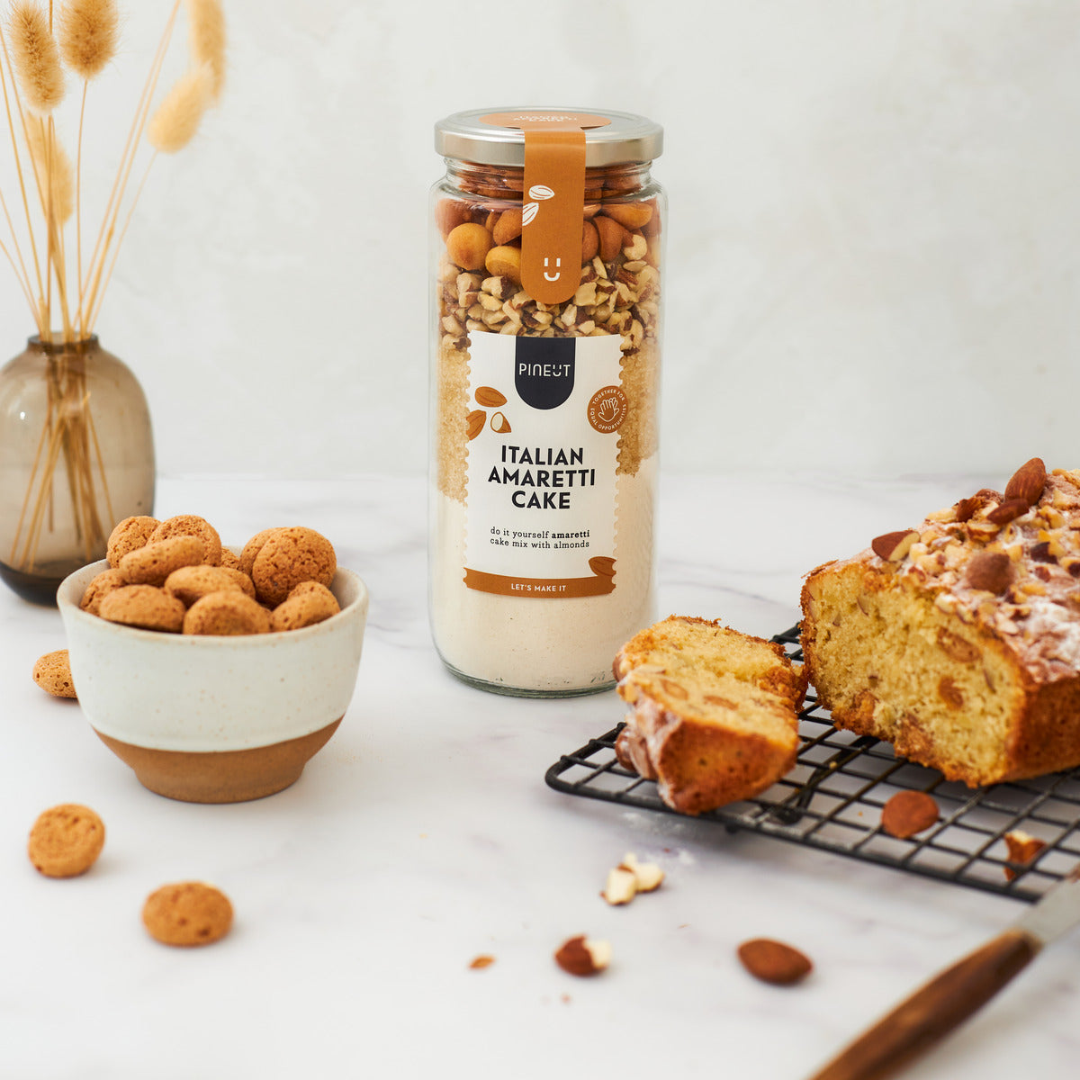 Cake | pot | Italian Amaretti | Doos met 8 stuks