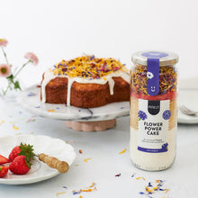 Cake Flower Power coloré | Pot | Préparation maison fleurie & fun | Idée cadeau originale