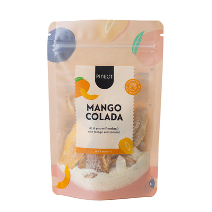 Préparation Mango Colada BIO | Kit cocktail en sachet | Recette maison facile | Idée cadeau rafraîchissante