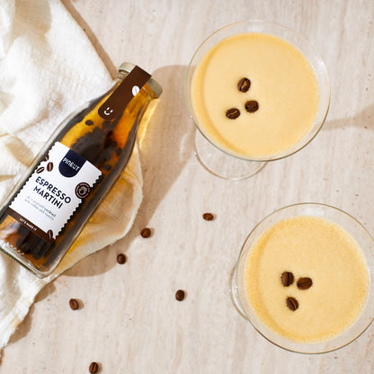 Préparation Espresso Martini | Bouteille cocktail | Recette maison facile | Idée cadeau festive