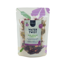 Watertwist Rose, Thé de montagne & Hibiscus BIO | Recharge eau fruitée botanique | Sans sucre, 100 % naturel