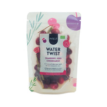 Watertwist Cranberry, Cerise & Romarin BIO | Recharge eau fruitée botanique | Sans sucre, 100 % naturel