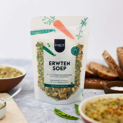 Préparation pour soupe de pois cassés | Kit en sachet Pineut | Recette maison riche & nourrissante