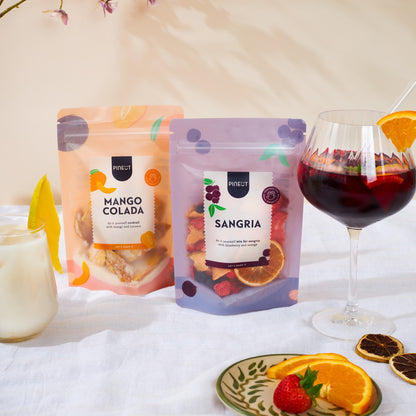 Préparation Sangria vin rouge BIO | Kit cocktail en sachet | Recette maison facile | Idée cadeau estivale