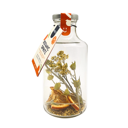 Base pour cocktail Botanic Spritz | Sans alcool BIO | Orange, sureau & thé des montagnes | Alternative festive