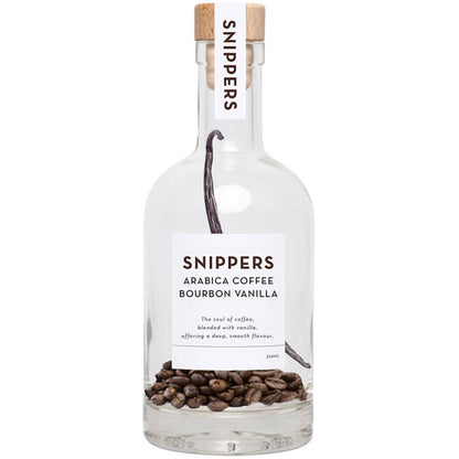 Snippers Botanicals Coffee Vanilla | Bouteille 350 ml | Infusion maison originale | Expérience cocktail premium