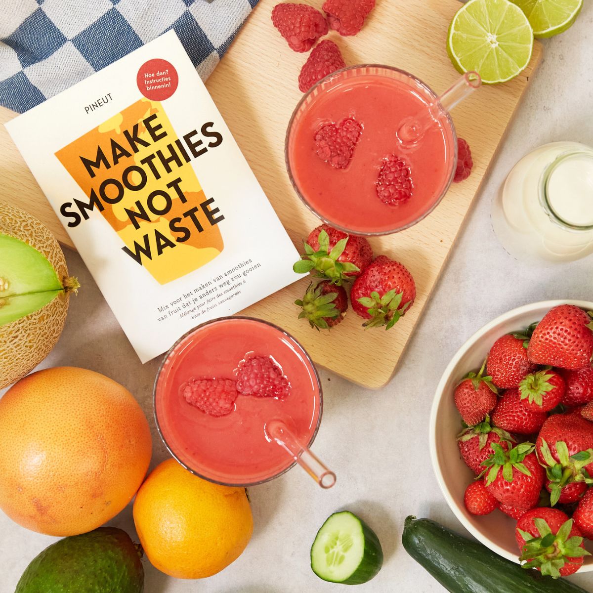 No waste starter | Smoothiestarter | brievenbus cadeau | Doos met 24 stuks