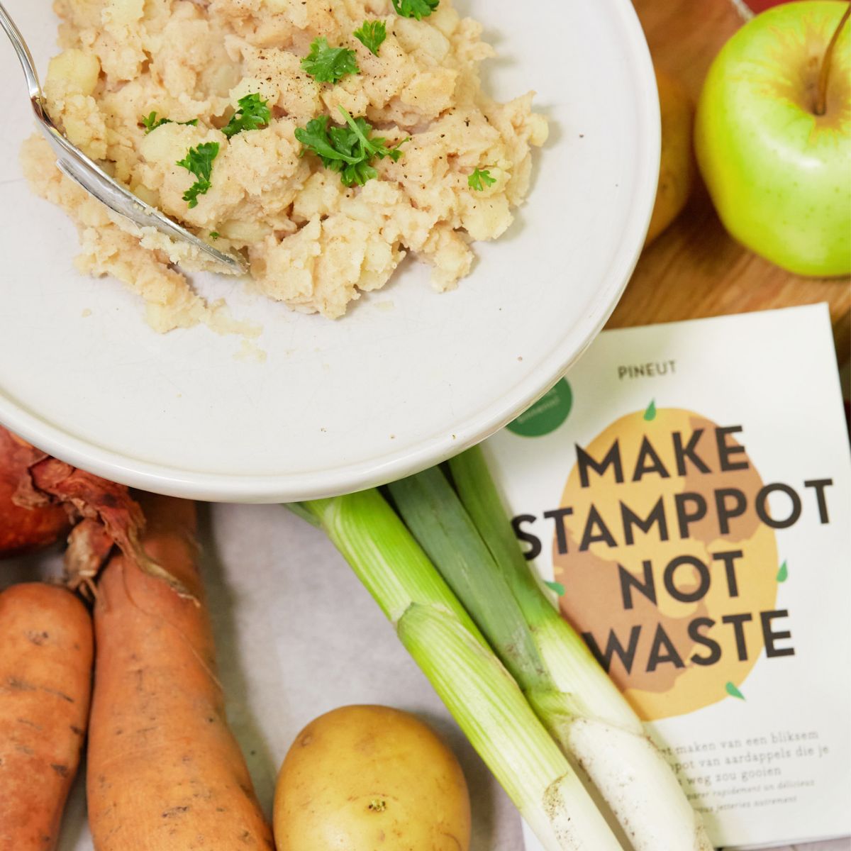 No waste starter | Stamppotstarter - brievenbus cadeau | Doos met 24 stuks