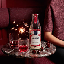 Base pour liqueur Cerise & Framboise | Flacon | Préparation maison fruitée | Cadeau premium