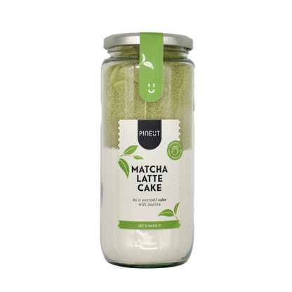 Préparation pour cake Matcha & Chocolat Blanc | Mix à gâteau maison | Pineut