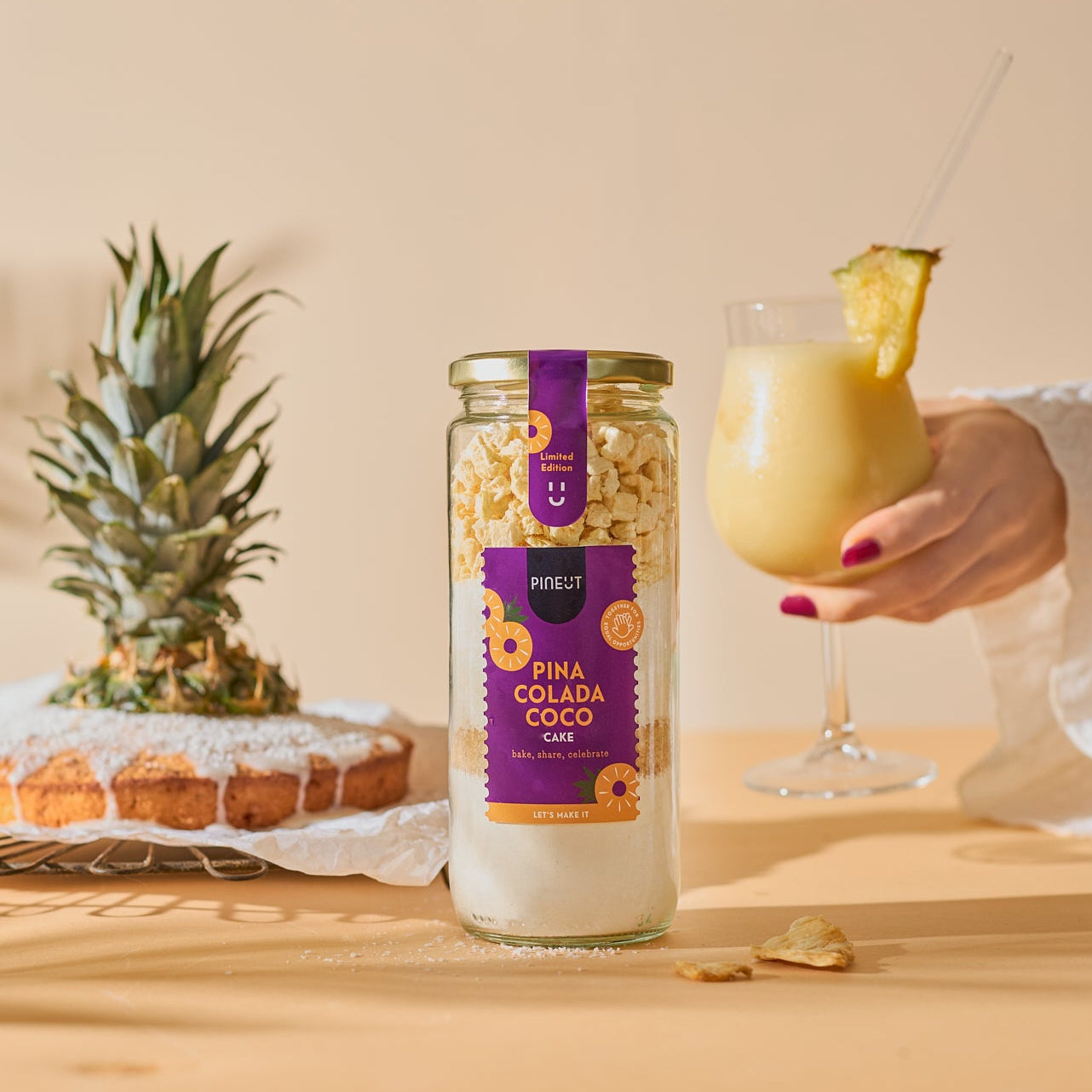 Piña Colada Cake | Cakemix met Ananas & Kokos