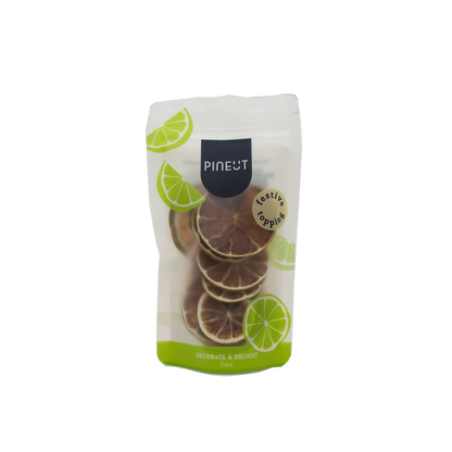 Garniture | Tranches de citron vert séchées | Bio