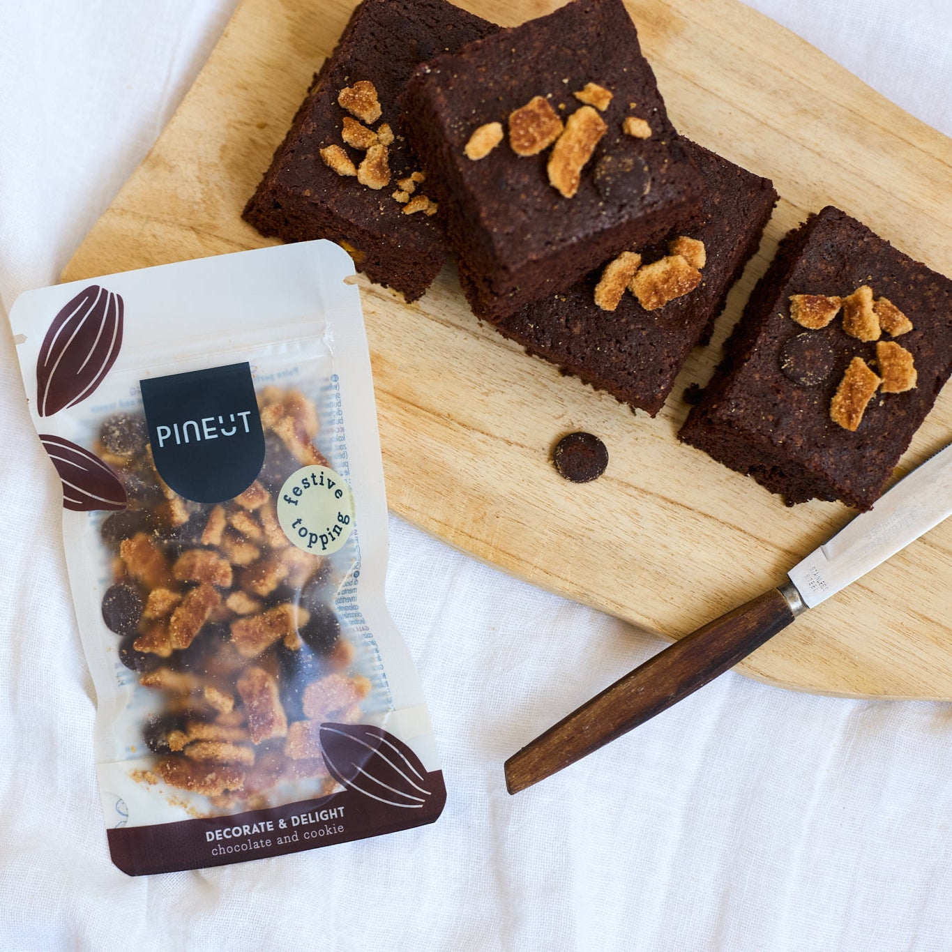 Garniture | Mélange chocolat et biscuits