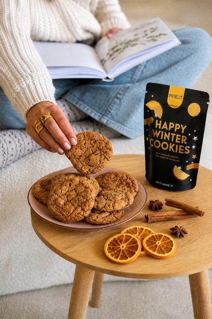 Holiday Special | Happy Winter Cookies | Pouchbag | Doos met 10 stuks