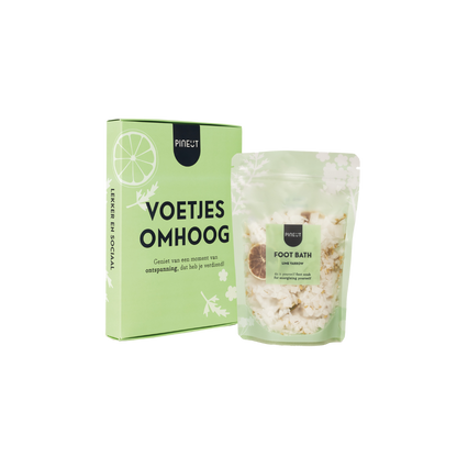 Cadeau boîte aux lettres détente | Kit en sachet bain de pieds Pineut | Idée bien-être & cadeau original