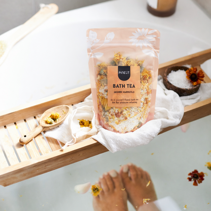 Footbath Citron vert & Millefeuille | Recharge | HomeSpa | Bain de pieds maison apaisant & vivifiant