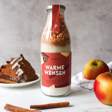 Préparation pour Cake Pomme-Cannelle | Bouteille cadeau | Recette maison conviviale & festive