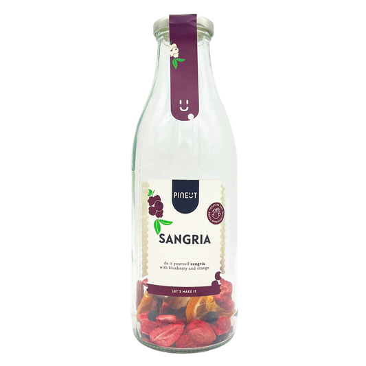 BIO DIY sangriafles voor zomerse sangria en cocktails thuis.