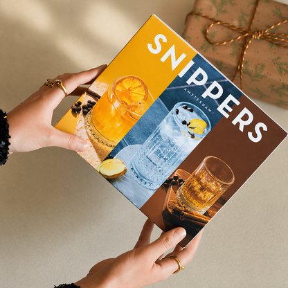 Coffret cadeau Snippers Botanicals | 3 arômes + 3 verres | Préparations pour whisky, gin & rhum épicés | Expérience sensorielle à offrir