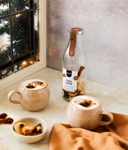 Base pour chai latte BIO | Préparation maison épicée & gourmande | Expérience hivernale originale