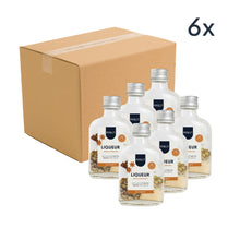Likeur maken | Likeur | Zakflacon | Holy shot | Anijs & Kaneel | Cadeau | BIO | Doos met 6 stuks