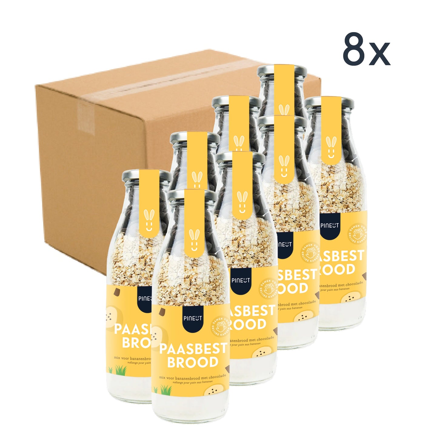 Gâteau | bouteille | banana bread chocolat - Le meilleur pain de Pâques