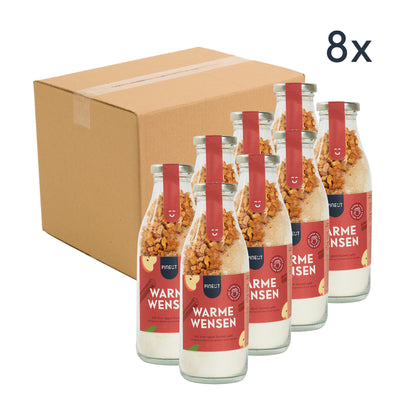 Préparation pour Cake Pomme-Cannelle | Bouteille cadeau | Recette maison conviviale & festive