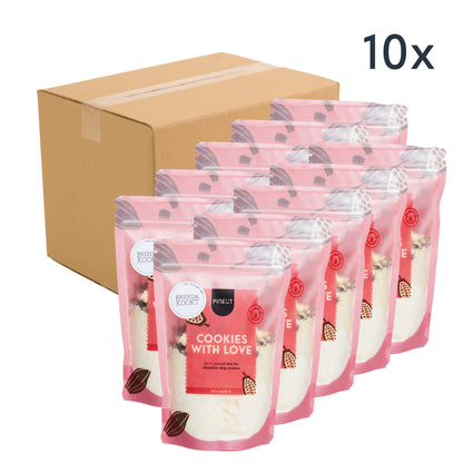 Koekjes bakken | Cookies with Love | pouchbag | Doos met 10 stuks