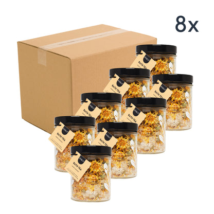 Thé de bain Jasmin & Calendula | Pot | HomeSpa | Rituel apaisant & parfum floral