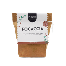Focaccia | sac | Bruschetta aux tomates