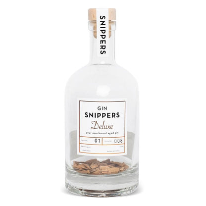 Bouteille Gin Snippers Grand Edition | 700 ml | Base d’infusion maison avec copeaux de fût de chêne