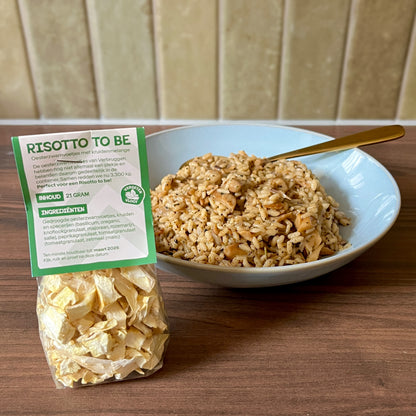 Préparation pour risotto aux pleurotes & herbes | Kit en sachet Pineut x No Waste Army | Recette gourmande & anti-gaspi