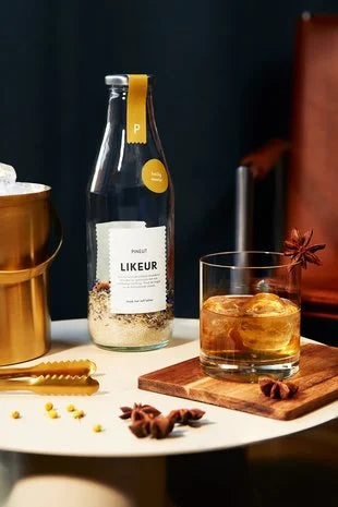 Coffret Saint Nicolas | Préparation chocolat chaud, biscuits speculoos & base liqueur épicée | Coffret cadeau festif