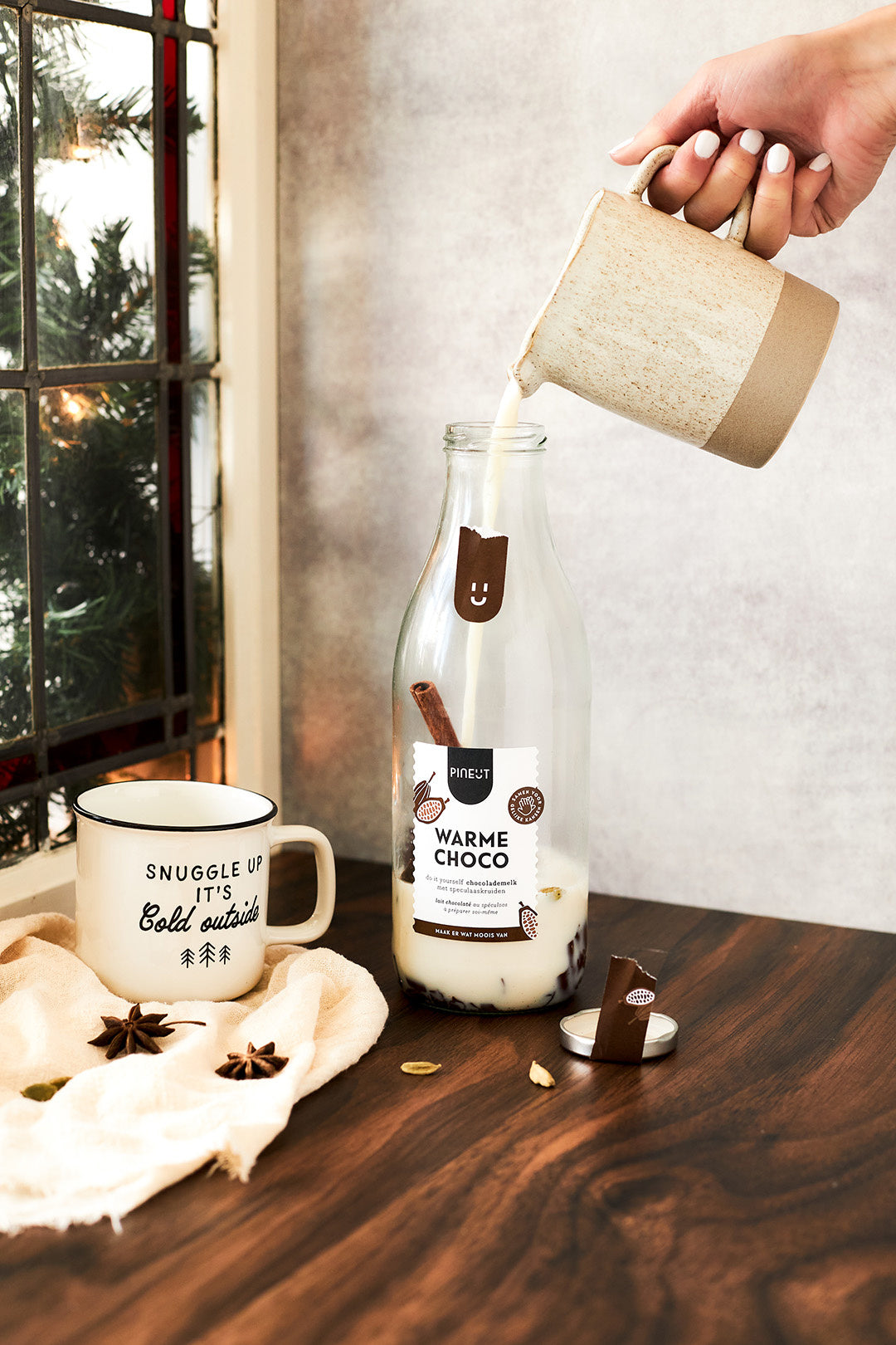 Warme chocolademelk maken