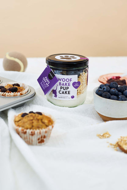 Mélange pour biscuits pour chiens à faire soi-même | WoofBake | Pupcake BIO