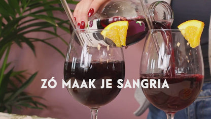 Préparation Sangria BIO | Bouteille cocktail | Recette maison estivale | Idée cadeau festive