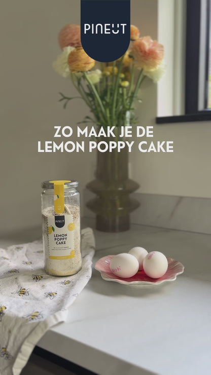 Cake au citron pétillant | Pot | Lemon Poppyseed Cake | Préparation maison gourmande & ensoleillée