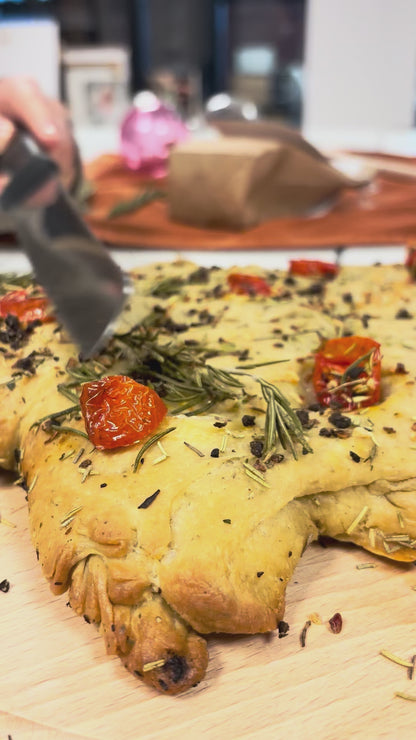 Préparation pour focaccia italienne | Kit en sachet Pineut | Pain apéritif convivial & créatif