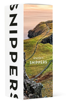 Coffret cadeau Whisky Snippers | Bouteille 350 ml avec copeaux de fût écossais | Infusion maison | Cadeau premium passionnés de whisky